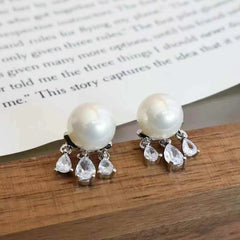 Ladies Imitation Pearl New Design Small Drop Earring Fashion Elegant Charms Dainty Bulk Jewelry Accessories for Women Daily Use