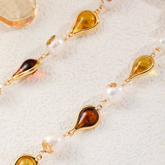 Fashion Baroque Pearl Glass Crystal Bracelets for Girls Elegant Vintage Jewelry for Women Ladies Wholesale China Factory Bulk