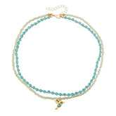 Fashion Bird Animals Sweet Elegant Necklaces for Girls Trendy Stylish Beads Jewellry Suits for Women Ladies Female Accessories
