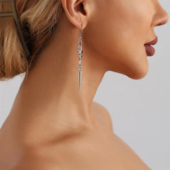 Fashion SImple Minimalistic Elegant Drop Earrings for Girls Glamorous Charms Jewelry for Women Ladies Accessories Wholesale