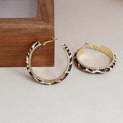 Women Hot Sale High Quality Medium Hoop Earring Fashion Elegant Vintage Dainty Charms Bulk Order Jewelry Accessories for Causal