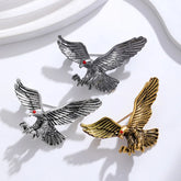 Fashion Simple Birds Eagle Mental Alloy Simple Brooches for Girls Elegant Pins Jewelry for Women Ladies Accessories Wholesale