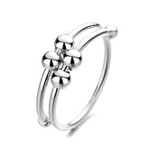 Stress-relieving Rings for Men and Women Creativity InstaStyle Geometric Beaded Jewelry Accessories Wholesale Europe America