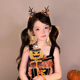 2025 Halloween Hair Clip for Kids Spider Bat Pumpkin Witch Ghost Spooky Hairpins Children Costume Party Hair Accessories Chic