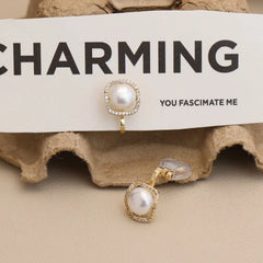 Fashion Simple Glitter Sweet Elegant Clip on Earrings for Girls Refined Latest Jewelry for Women Ladies Accessories Wholesale