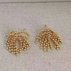 Fashion Sweet ELegant Tassel Drop Earrings for Girls Trendy Stylish Jewelry for Women Ladies Accessories Chinese Supplier Chic