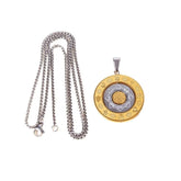 Fashional Classic Modern Necklace Circle Zodiac Sign Glamorous Trendy Charm Jewelry for Women Lady Female Accessories Wholesale