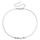 Fashion Star Beads Simple Solid Color Necklaces for Girls Sweet Trendy Jewellry for Women Ladies Accessories Chinese Supplier