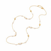 Ladies Freshwater Pearl 18k Gold-plated Red Chain Necklace Elegant Vintage Fashion Charms Factory Price in Stock Daily Jewelry