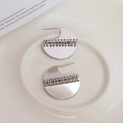 Fashion Simple Minimalistic Elegant Drop Earrings for Girls Charms Glamorous Dainty Jewelry for Women Ladies Accessories Chic