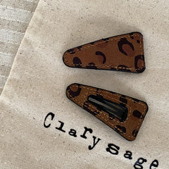 Fashion Classic Leopard Vintage Hair Clips for Baby Girls Elegant Snap Clips for Kids Children Hair Accessories Chinese Supplier