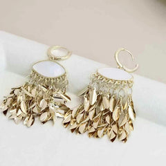 Fashion Elegant Heart Shaped Designer Drop Earrings for Girls Exaggerated Stylish Jewelry for Women Ladies Accessories Wholesale