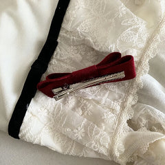 Fashion Solid Color Red Simple Hair Clips for Girls Sweet Trendy Elegant Alligators for Women Ladies Hair Accessories in Stock