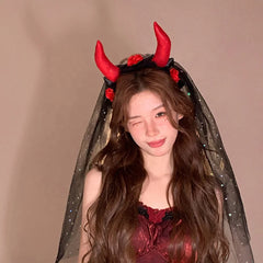 Women Hot Sale Halloween Festival Celebration Glowing Version Hairbands Fashion Elegant Bulk Order in Stock Headbands Accessory