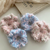 Fashion Trendy Stylish Minimalistic Scrunchies for Girls Sweet Elegant Hair Ties for Women Ladies Hair Accessories in Stock