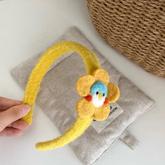 Fashion Cute Flower Animals Head Band for Baby Girls Kawaii Hair Band Scrunchies for Kids Children Hair Accessories in Stock