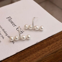 Women Hot Sale Creative Design Small Drop Earring Fashion Elegant Dainty Latest Wholesale Jewelry Accessories for Causal Office