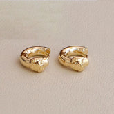 Fashion Trendy Simple Classic Minimalistic Hoop Earrings for Girls Sweet Elegant Jewelry for Women Ladies OOTD Accessories