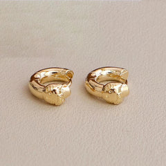 Fashion Trendy Simple Classic Minimalistic Hoop Earrings for Girls Sweet Elegant Jewelry for Women Ladies OOTD Accessories