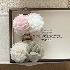 Fashion Sweet Flower Elegant Floral Hair Claw Clips for Girls Elegant Cute Hair Accessories for Women Ladies Chinese Supplier