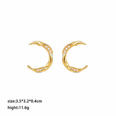 Fashion Copper 18K Gold Plated S925 Silver Imitation Pearl Hoop Earrings for Girls Trendy Jewelry for Women Ladies Wholesale