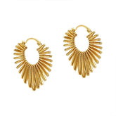 Europe and American Trendy Hoop Earrings High-end Elegant Hollow Line Love Earrings Fashion Chic Earrings Cross-Border Wholesale