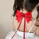 2025 Halloween Bowknot Sweet Cute Scrunchies for Baby Girls Fashion Queen Vampire Devil Hair Ties for Kids Child Hair Accessory