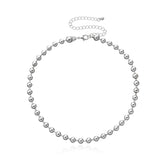 Fashion Simple Beads Minimalistic Trendy Necklaces for Girls Stylish Elegant Jewelry for Women Ladies Accessories Wholesale