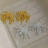 Fashion Sweet ELegant Tassel Drop Earrings for Girls Trendy Stylish Jewelry for Women Ladies Accessories Chinese Supplier Chic