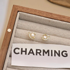 Women Hot Sale Imitation Pearl Small Stud Earring Fashion Elegant Graceful Bulk Order Jewelry Accessories for Female Daily Use