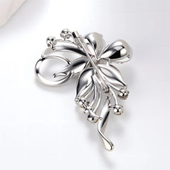 Fashion Glitter Sparking Rhinestone Brooches for Girls Sweet Flowers Floral Pins Jewelry for Women Ladies Accessories Wholesale