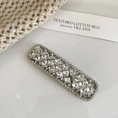 Fashion Sweet Trendy Glitter Hair Clips for Girls Stylish Sparkle Luxury Snap Clips for Women Ladies Hair Accessories in Stock