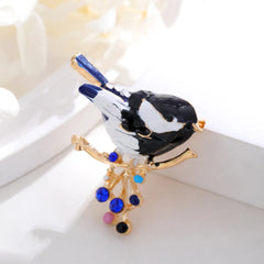Fashion Birds Animals Sweet Trendy Brooches for Girls Stylish Cute Pins Jewelry for Women Ladies Accessories Chinese Supplier