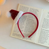 Female Christmas Festival Wide Hairbands Fashion Classic Solid Color Customized Wholesale in Stock Headbands Accessory for Women