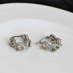 Fashion Trendy Stylish Elegant Hoop Earrings for Girls Luxury Imitation Pearl Sweet Jewelry for Women Ladies Accessories Chic