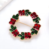 Fashion Luxury Flowers Sweet Floral Brooches for Girls Stylish Pins Jewelry for Women Ladies Accessories New Design Wholesale