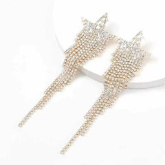 Women Creative Design Irregular Shape Drop Earring Fashion Elegant Graceful High Quality Bulk Jewelry Accessories for Causal