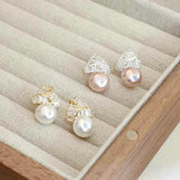 Elegant Imitation Pearl Luxury Glamorous Drop Earrings for Girls Star Sweet Art Deco Jewelry for Women Ladies Accessories