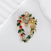 Fashion Sunflowers Sweet Trendy Brooches for Girls Elegant Glamorous Charms Pins Jewelry for Women Ladies Accessories Wholesale