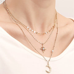 Fashion Elegant Layered Wearing Sweater Chains for Girls Stylish Graceful Jewelry for Women Ladies Accessories Daily Wholesale
