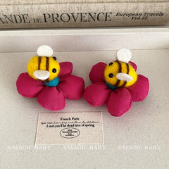 Fashion Sweet Cute Flowers Animals Bees Hair Clips for Baby Girls Kawaii Alligators for Kids Children Hair Accessories in Stock