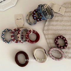 Durable Fashion High Elastic Scrunchies for Baby Girls Cute Sweet Hair Ties for Kids Children Hair Accessories in Stock Chic