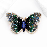 Fashion Trendy Glitter Butterfly Animals Stylish Brooches for Girls Elegant Dainty Glamorous Pins Jewelry for Women Accessories