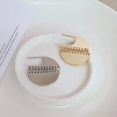 Fashion Simple Minimalistic Elegant Drop Earrings for Girls Charms Glamorous Dainty Jewelry for Women Ladies Accessories Chic