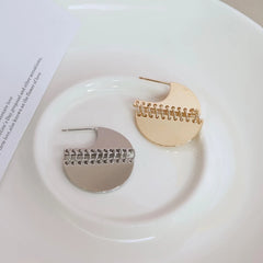 Fashion Simple Minimalistic Elegant Drop Earrings for Girls Charms Glamorous Dainty Jewelry for Women Ladies Accessories Chic