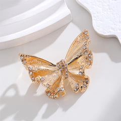 Fashion Alloy Mental Elegant Butterfly Brooches for Girls Stylish New Design Pins Jewelry for Women Ladies Accessories Wholesale