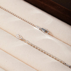 Fashion Cubic Zirconia Resin Copper White K Gold Plated Glitter Necklaces for Girls Pendent Jewelry for Women Ladies Wholesale