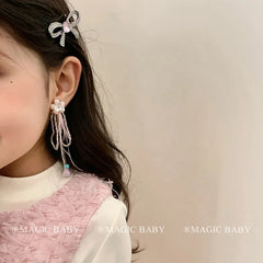 Sweet Fashion Cute Flower Hair Clips for Baby Girls Princess Style Kawaii Alligators for Kids Children Hair Accessories in Stock