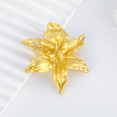 Fashion Vintage Simple Minimalistic Trendy Brooches Leafs Retro Elegant Pins Jewelry for Women Ladies Accessories Wholesale