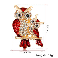 Fashion Rhinestone Glitter Elegant New Design Brooches for Girls Sweet Sparking Pins Jewelry for Women Ladies Accessories